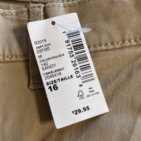 3/$12! The Children’s Place Uniform Pants - Size 16 - NWT - Picture 3 of 6